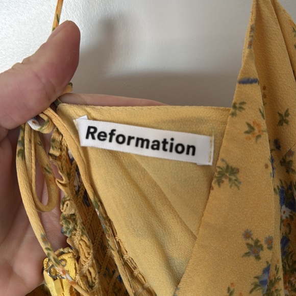 Reformation Kourtney Floral Dress - Picture 7 of 8